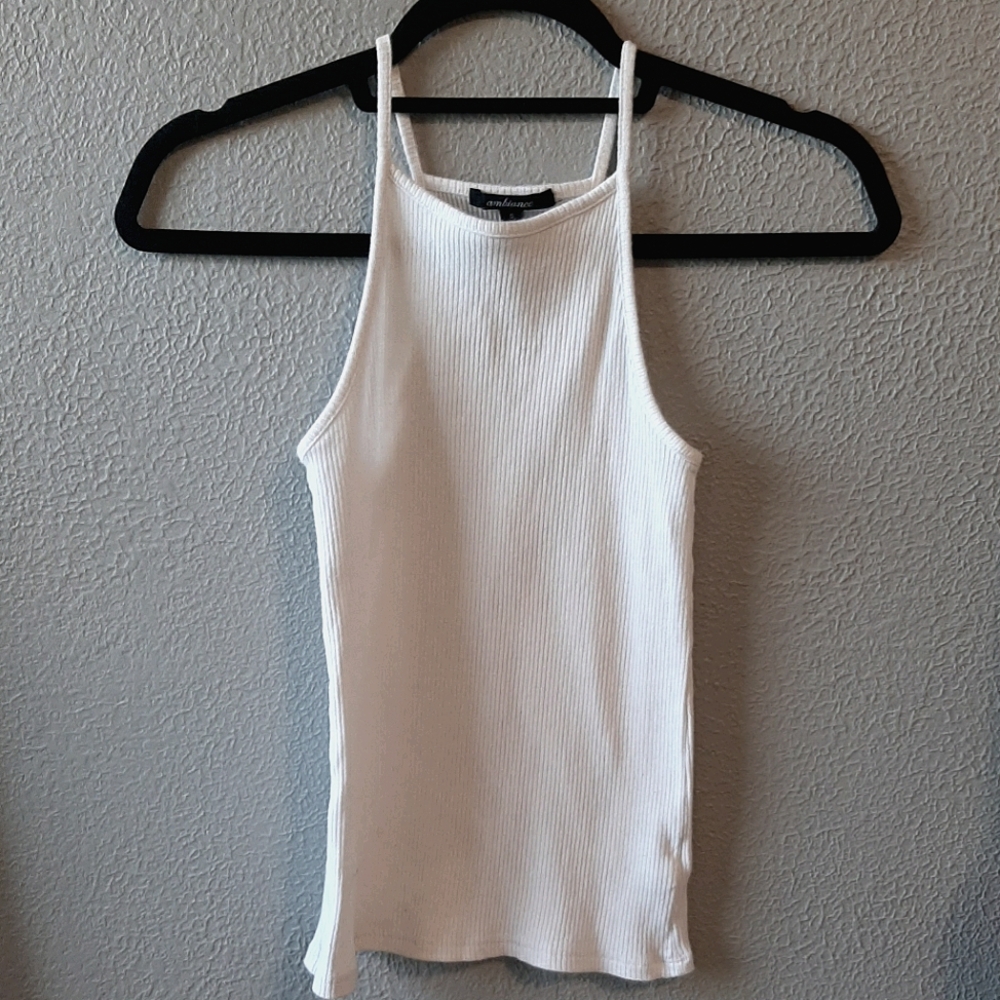 White tank top